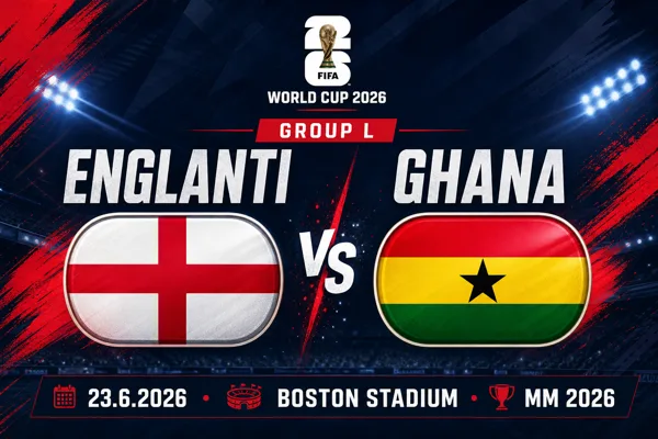 Englanti – Ghana otteluennakko, MM 2026, 23.6.2026 klo 23.00 Suomen aikaa