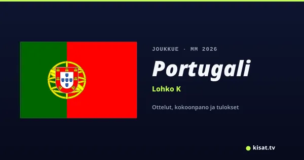 Portugali joukkue, Jalkapallon MM 2026