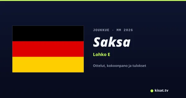 Saksa joukkue, Jalkapallon MM 2026