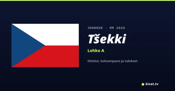 Tšekki joukkue, Jalkapallon MM 2026