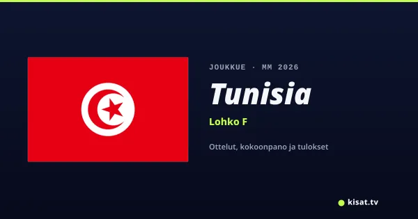 Tunisia joukkue, Jalkapallon MM 2026